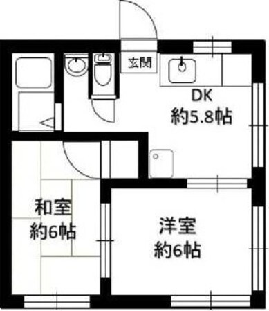 ソフィア鶴見の物件間取画像